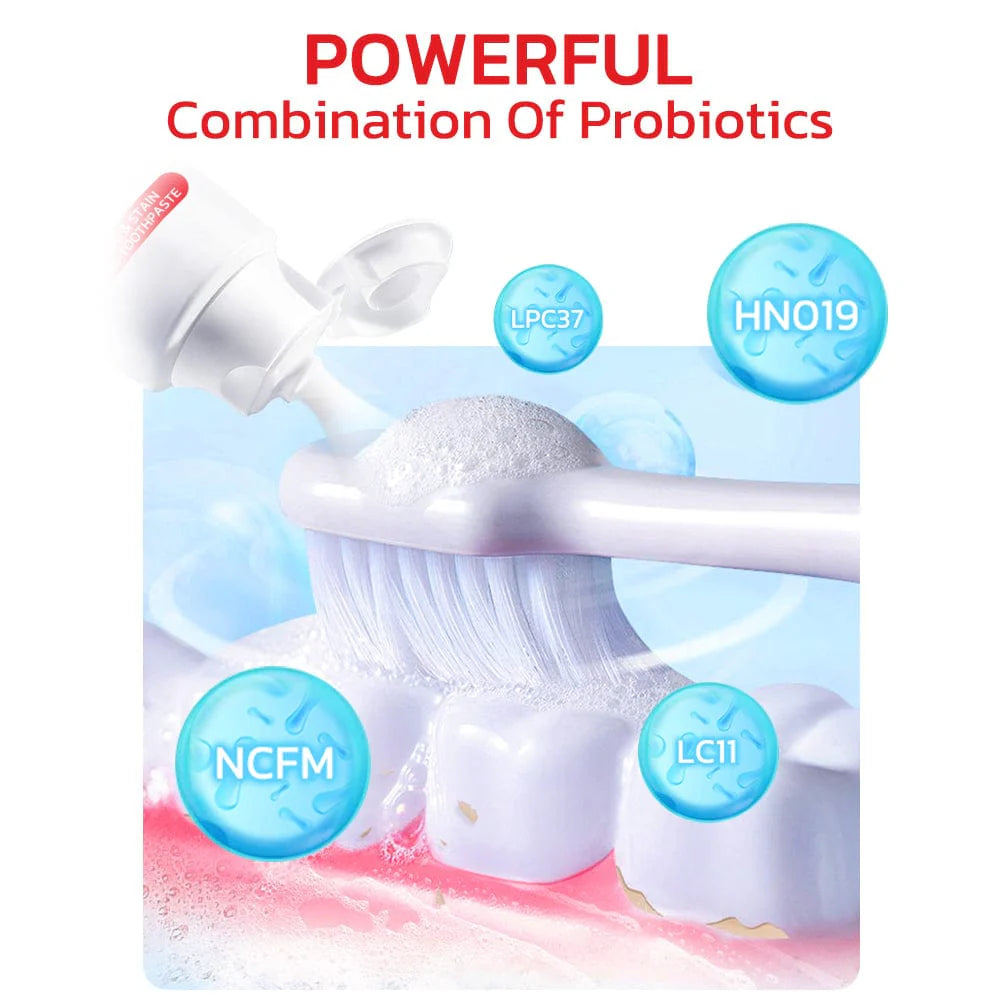 SP 4 Ultra Plus Strong Whitening Probiotic Toothpaste Pack Of 2