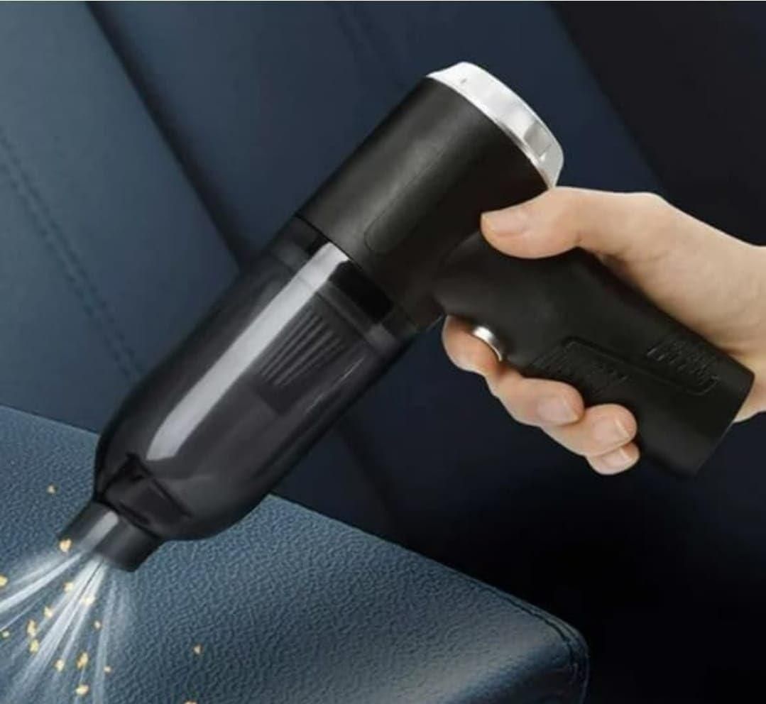 2-in-1 Vacuum Suction Cleaner & Air Duster – Wireless, Rechargeable & Portable